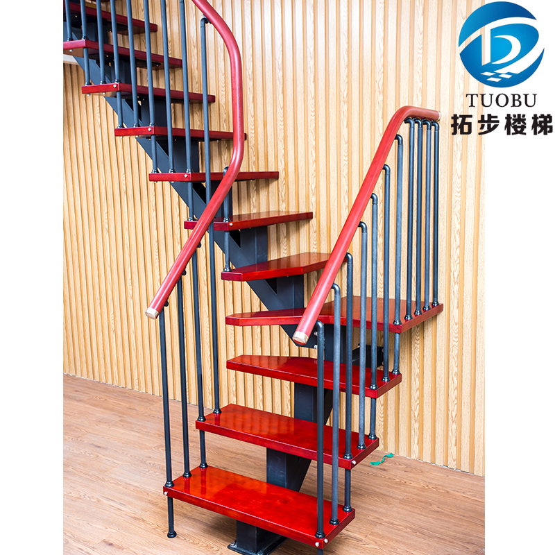 钢木楼梯-红橡木直梯